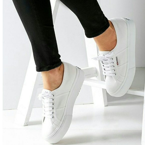 superga linea platform